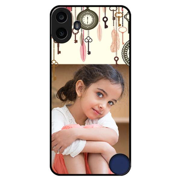 Nothing CMF Phone 1 Custom Glass Phone Case - Boho Style Design