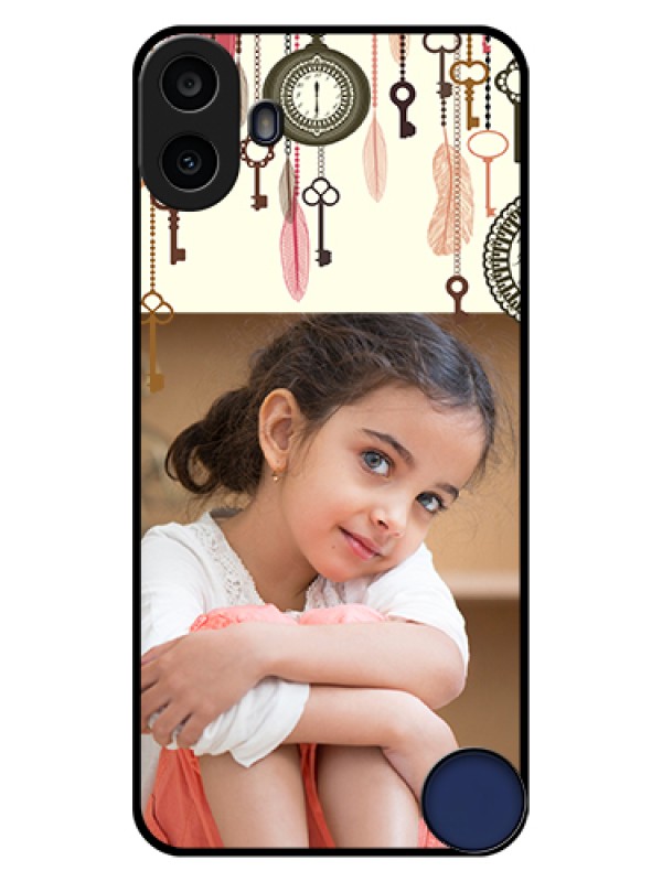 Custom Nothing CMF Phone 1 Custom Glass Phone Case - Boho Style Design