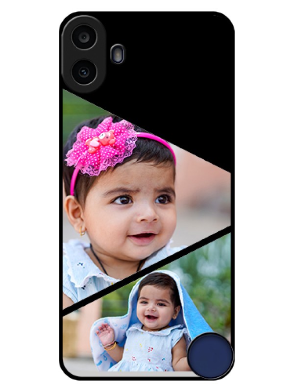 Custom Nothing CMF Phone 1 Custom Glass Phone Case - Semi Cut Design