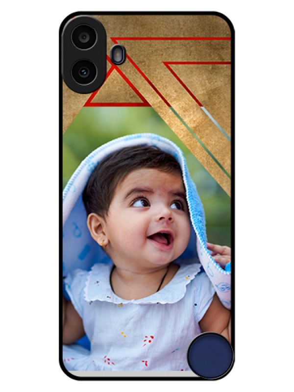 Custom Nothing CMF Phone 1 Custom Glass Phone Case - Gradient Abstract Texture Design