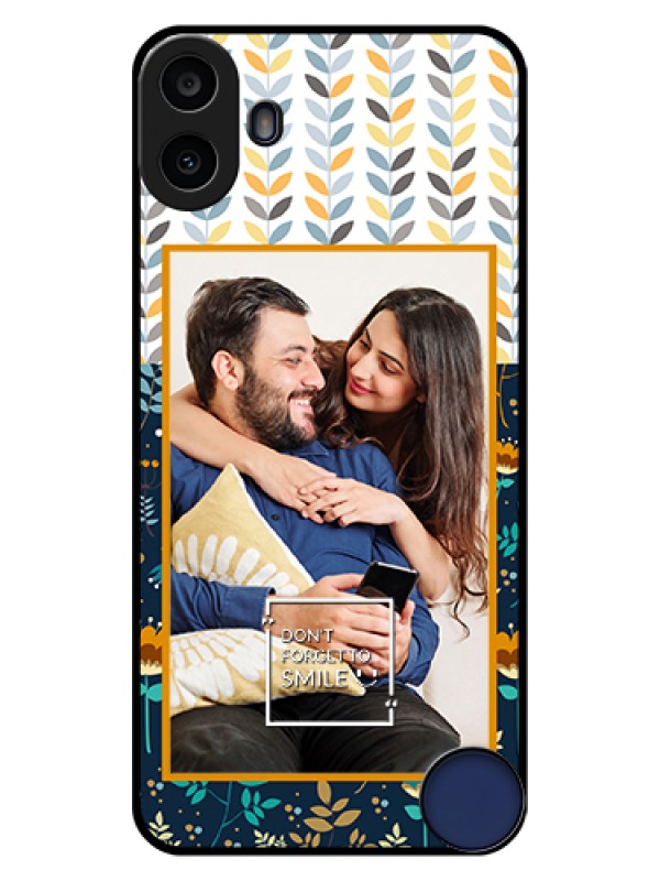 Custom Nothing CMF Phone 1 Custom Glass Phone Case - Pattern Design