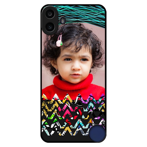 Nothing CMF Phone 1 Custom Glass Phone Case - Neon Abstract Design