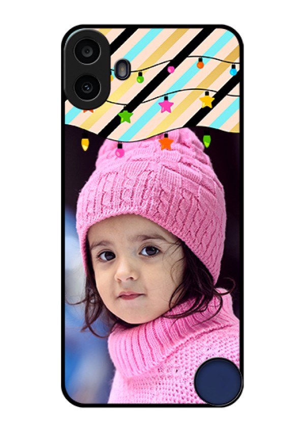 Nothing CMF Phone 1 Custom Glass Phone Case - Lights Hanging Design