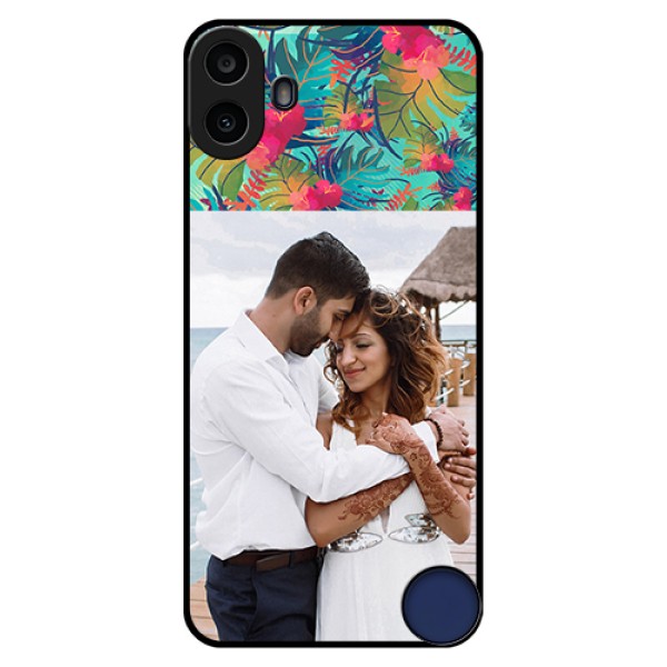 Nothing CMF Phone 1 Custom Glass Phone Case - Watercolor Floral Design Nothing CMF Phone 1 Custom Glass Phone Case - Watercolor Floral Design