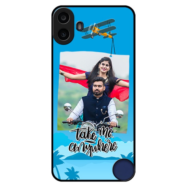 Nothing CMF Phone 1 Custom Glass Phone Case - Traveller Design