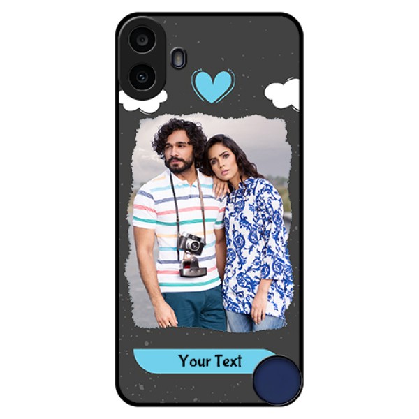Nothing CMF Phone 1 Custom Glass Phone Case - Splashes With Love Doodles Design Nothing CMF Phone 1 Custom Glass Phone Case - Splashes With Love Doodles Design