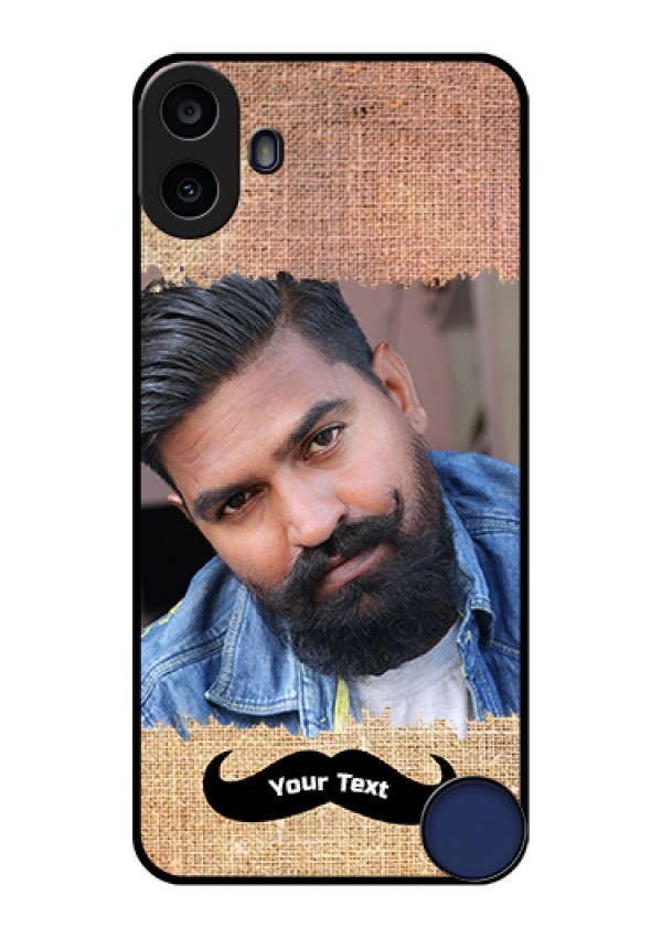 Nothing CMF Phone 1 Custom Glass Phone Case - With Texture Design