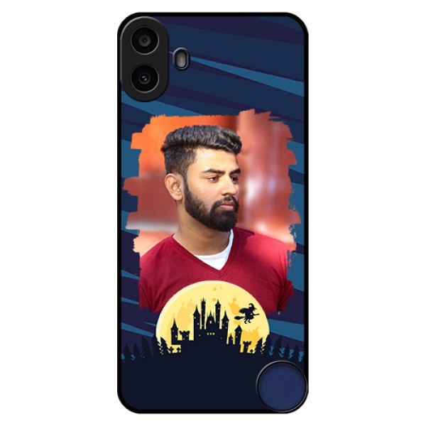 Nothing CMF Phone 1 Custom Glass Phone Case - Halloween Witch Design