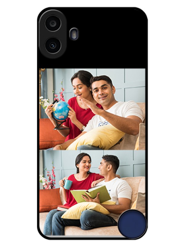 Custom Nothing CMF Phone 1 Custom Glass Phone Case - 2 Images Design