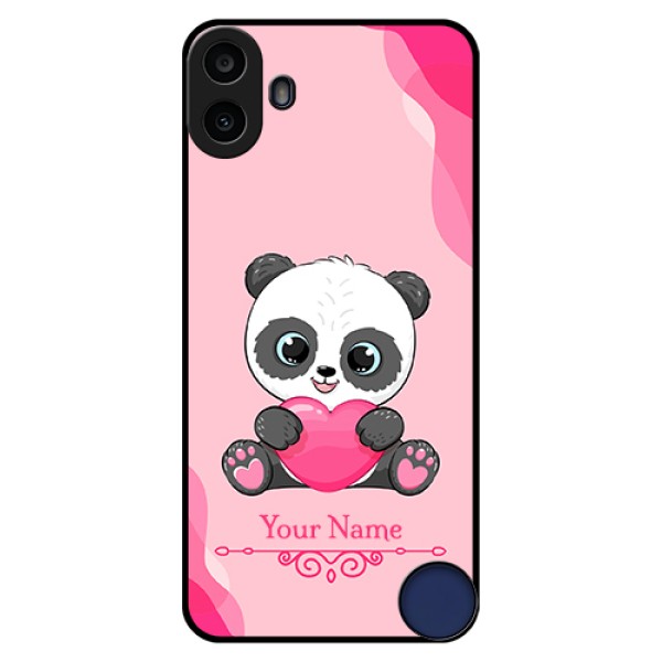 Nothing CMF Phone 1 Custom Glass Phone Case - Cute Panda Design