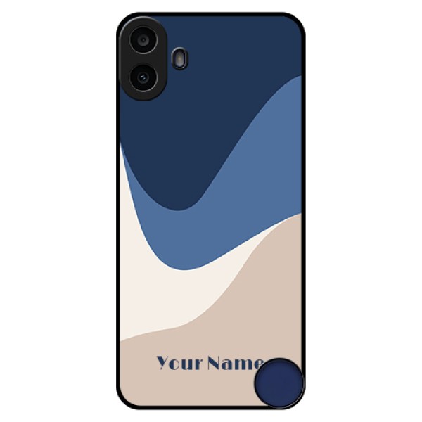 Nothing CMF Phone 1 Custom Glass Phone Case - Abstract Drip Art Design Nothing CMF Phone 1 Custom Glass Phone Case - Abstract Drip Art Design