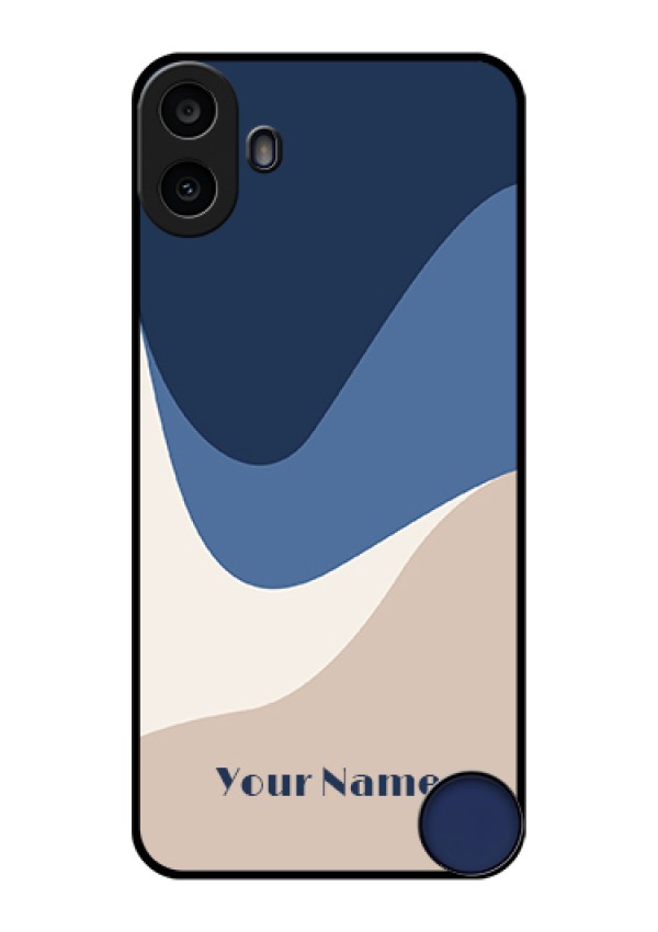 Nothing CMF Phone 1 Custom Glass Phone Case - Abstract Drip Art Design
