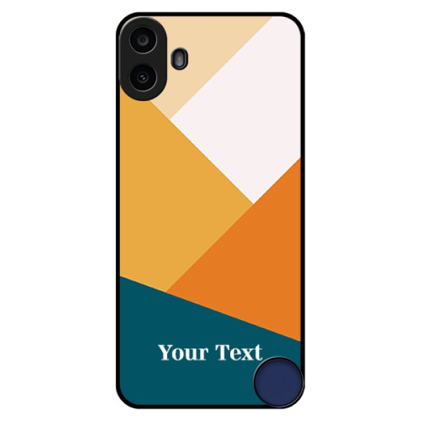 Nothing CMF Phone 1 Custom Glass Phone Case - Stacked Multi - Colour Design Nothing CMF Phone 1 Custom Glass Phone Case - Stacked Multi - Colour Design