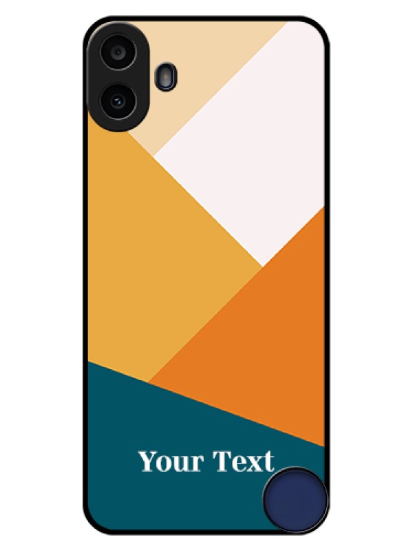 Custom Nothing CMF Phone 1 Custom Glass Phone Case - Stacked Multi - Colour Design