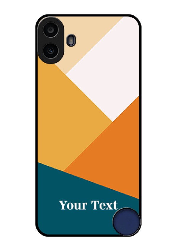 Nothing CMF Phone 1 Custom Glass Phone Case - Stacked Multi - Colour Design