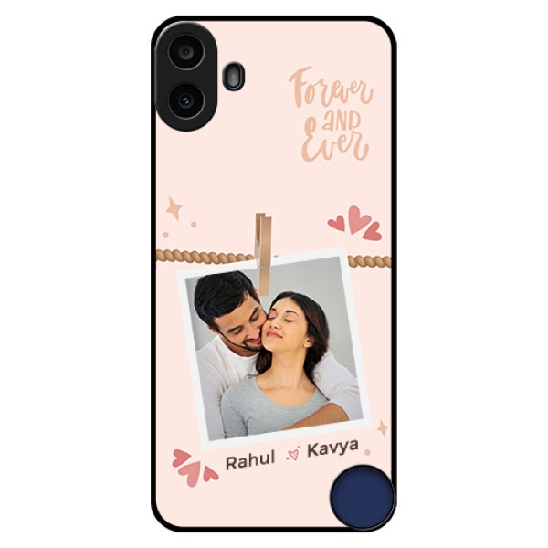 Nothing CMF Phone 1 Custom Glass Phone Case - Forever And Ever Love Design Nothing CMF Phone 1 Custom Glass Phone Case - Forever And Ever Love Design