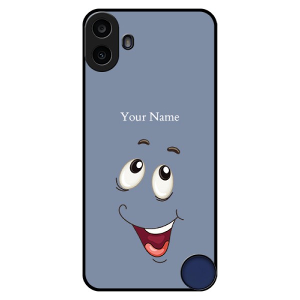 Nothing CMF Phone 1 Custom Glass Phone Case - Laughing Cartoon Face Design Nothing CMF Phone 1 Custom Glass Phone Case - Laughing Cartoon Face Design
