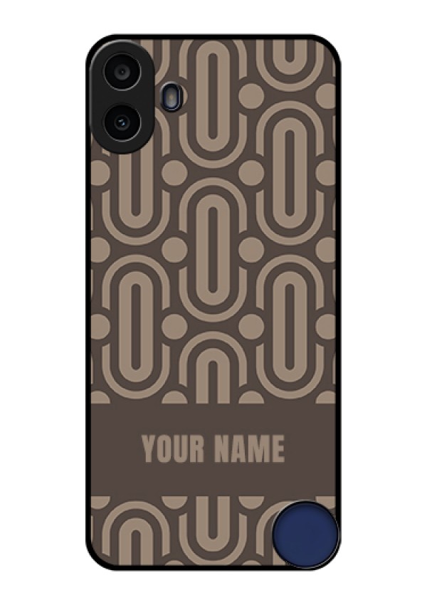 Nothing CMF Phone 1 Custom Glass Phone Case - Captivating Zero Pattern Design