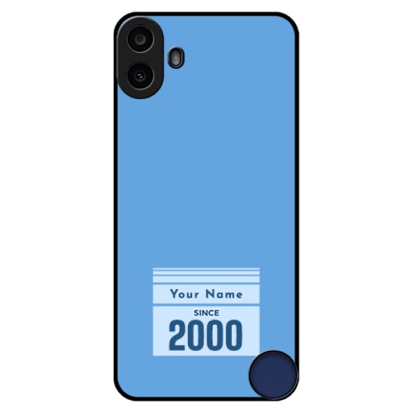 Nothing CMF Phone 1 Custom Glass Phone Case - Custom Year Of Birth Design Nothing CMF Phone 1 Custom Glass Phone Case - Custom Year Of Birth Design