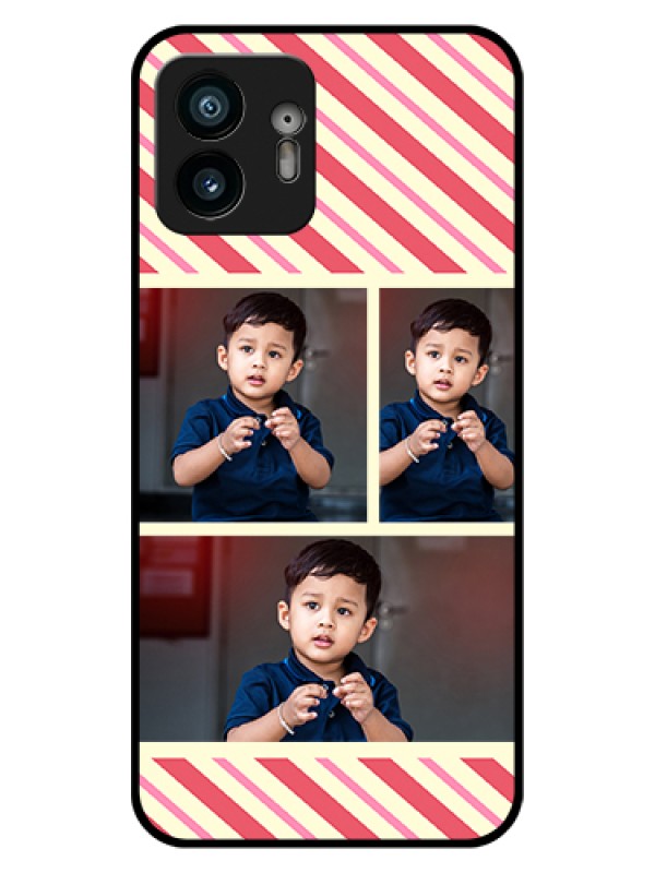 Custom Nothing Phone 2 Custom Glass Phone Case - Picture Upload Mobile Case Design