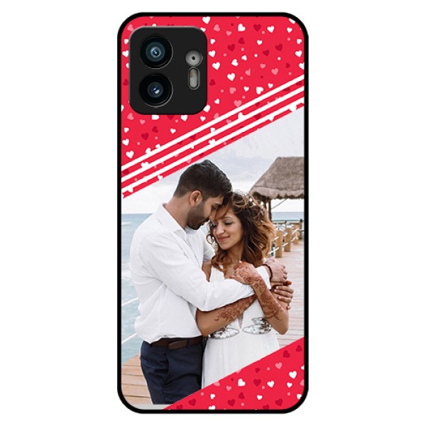 Nothing Phone 2 Custom Glass Phone Case - Valentines Gift Design Nothing Phone 2 Custom Glass Phone Case - Valentines Gift Design
