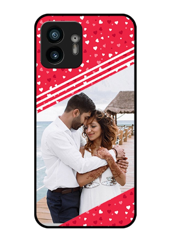 Nothing Phone 2 Custom Glass Phone Case - Valentines Gift Design