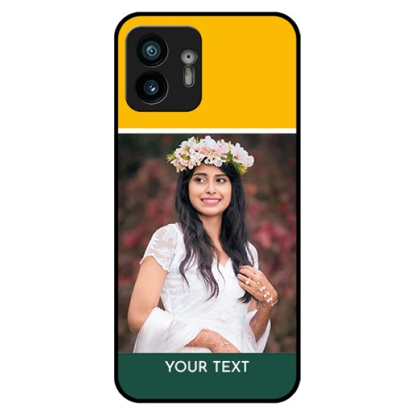 Nothing Phone 2 Custom Glass Phone Case - Love You Design