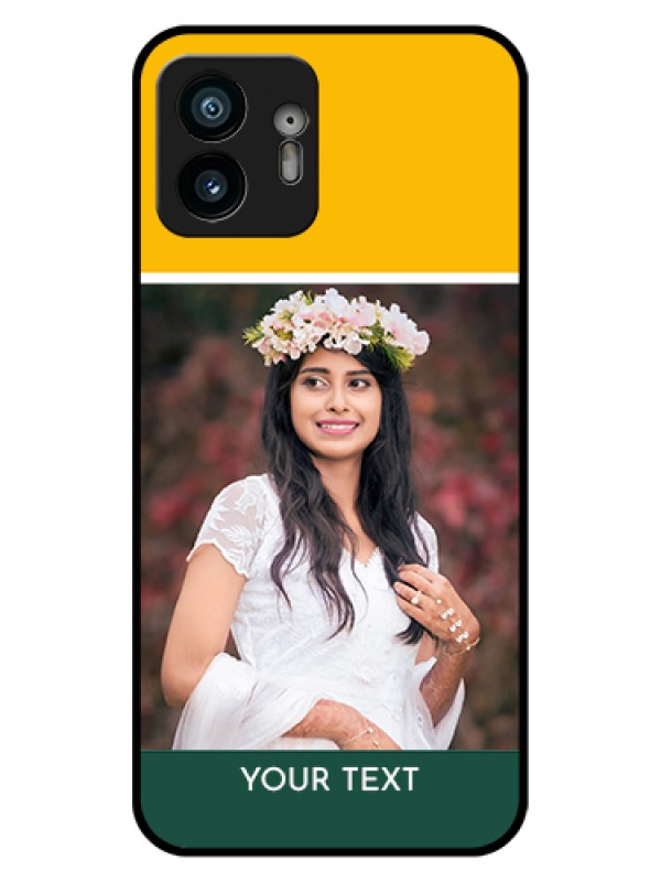 Custom Nothing Phone 2 Custom Glass Phone Case - Love You Design