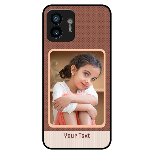 Nothing Phone 2 Custom Glass Phone Case - Simple Pic Upload Design Nothing Phone 2 Custom Glass Phone Case - Simple Pic Upload Design
