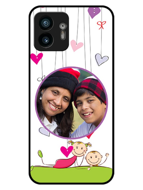 Custom Nothing Phone 2 Custom Glass Phone Case - Cute Kids Phone Case Design