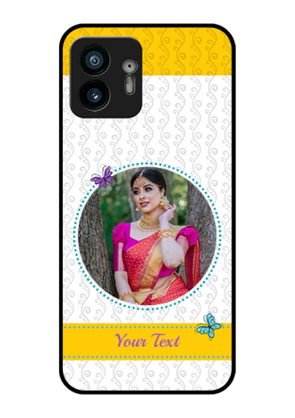 Nothing Phone 2 Custom Glass Phone Case - Girls Premium Case Design