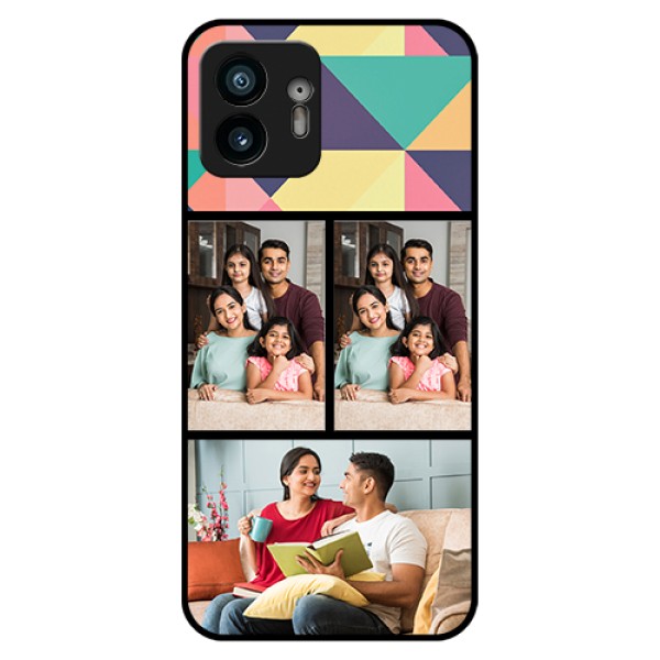 Nothing Phone 2 Custom Glass Phone Case - Bulk Pic Upload Design Nothing Phone 2 Custom Glass Phone Case - Bulk Pic Upload Design