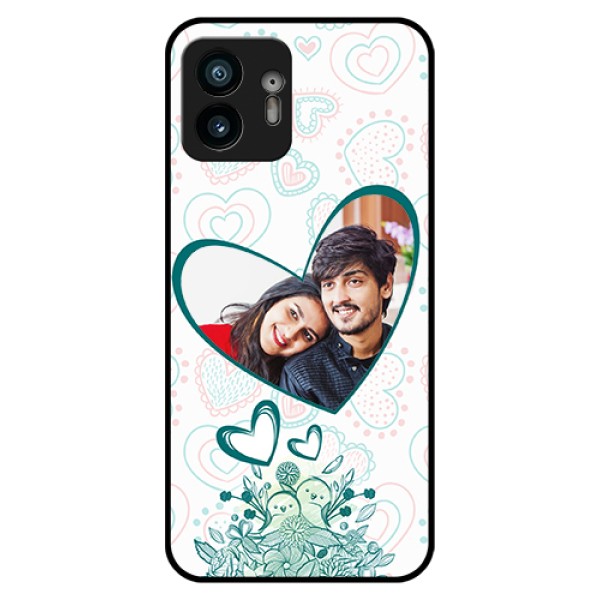 Nothing Phone 2 Custom Glass Phone Case - Premium Couple Design