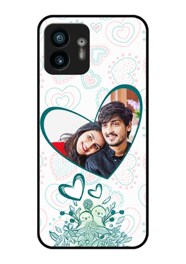 Nothing Phone 2 Custom Glass Phone Case - Premium Couple Design