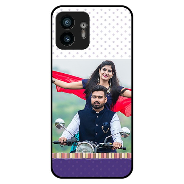 Nothing Phone 2 Custom Glass Phone Case - Cute Family Design