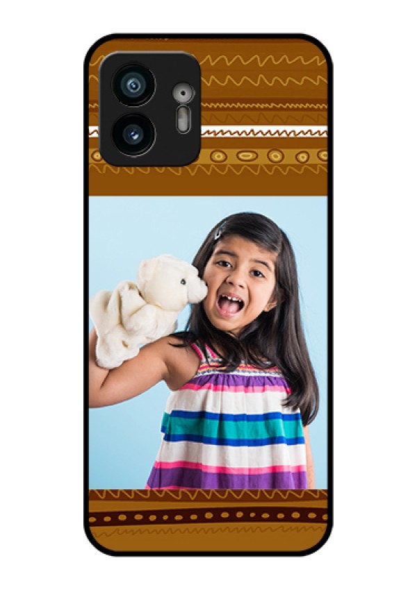 Nothing Phone 2 Custom Glass Phone Case - Friends Picture Upload Design