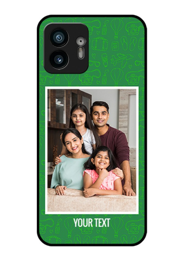 Nothing Phone 2 Custom Glass Phone Case - Picture Upload Design
