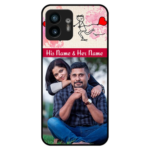 Nothing Phone 2 Custom Glass Phone Case - You And Me Case Design Nothing Phone 2 Custom Glass Phone Case - You And Me Case Design