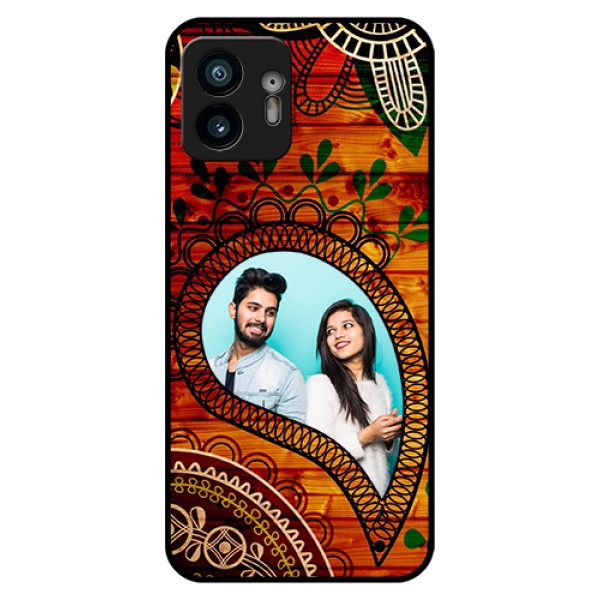 Nothing Phone 2 Custom Glass Phone Case - Abstract Colorful Design