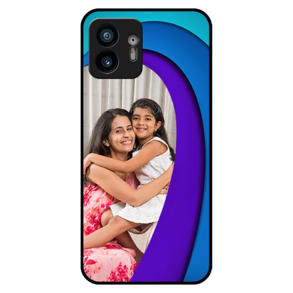 Nothing Phone 2 Custom Glass Phone Case - Simple Pattern Design