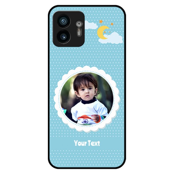 Nothing Phone 2 Custom Glass Phone Case - Violet Pattern Design Nothing Phone 2 Custom Glass Phone Case - Violet Pattern Design