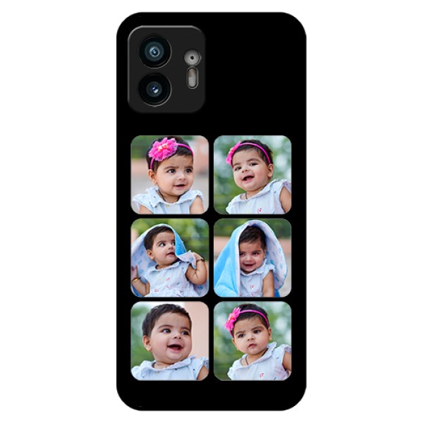Nothing Phone 2 Custom Glass Phone Case - Multiple Pictures Design Nothing Phone 2 Custom Glass Phone Case - Multiple Pictures Design
