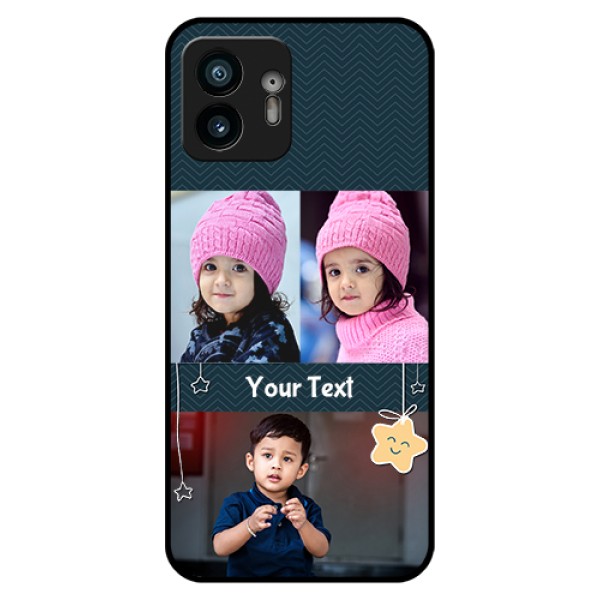 Nothing Phone 2 Custom Glass Phone Case - Hanging Stars Design