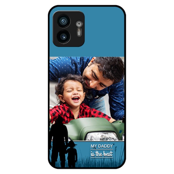Nothing Phone 2 Custom Glass Phone Case - Best Dad Design