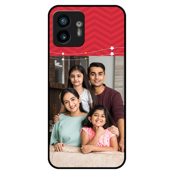 Nothing Phone 2 Custom Glass Phone Case - Happy Family Design