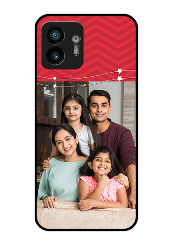 Nothing Phone 2 Custom Glass Phone Case - Happy Family Design