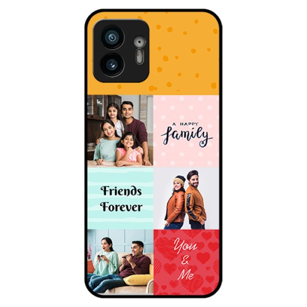 Nothing Phone 2 Custom Glass Phone Case - Images With Quotes Design Nothing Phone 2 Custom Glass Phone Case - Images With Quotes Design