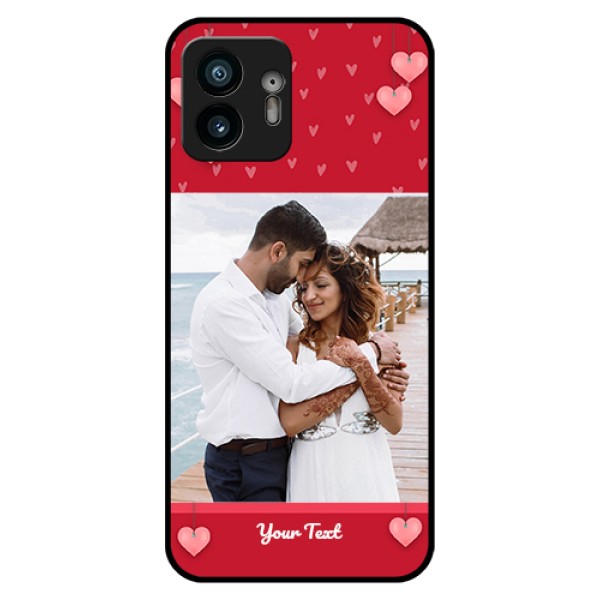 Nothing Phone 2 Custom Glass Phone Case - Valentines Day Design