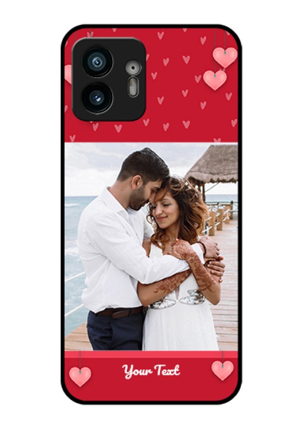 Nothing Phone 2 Custom Glass Phone Case - Valentines Day Design