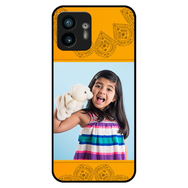 Nothing Phone 2 Custom Glass Phone Case - Photo Wedding Design